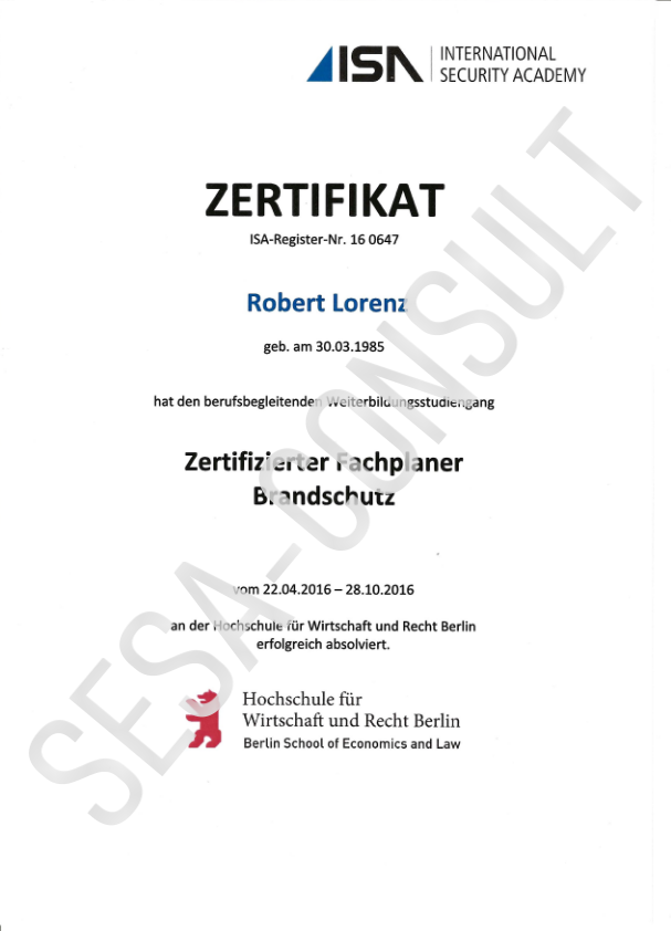 Fachplaner Brandschutz